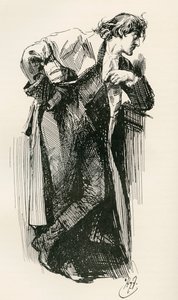 Ilustración para la novela de Charles Dickens Historia de dos ciudades de Harry Furniss