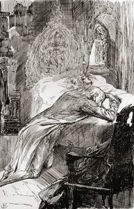 Ilustración para The Old Curiosity Shop de Charles Dickens de Harry Furniss