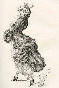 Ilustración para la novela de Charles Dickens Barnaby Rudge de Harry Furniss