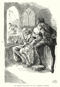 Ilustración de Grandes esperanzas de Charles Dickens de Harry Furniss