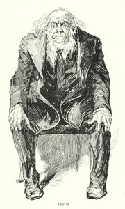 Ilustración para Grandes Esperanzas de Charles Dickens de Harry Furniss