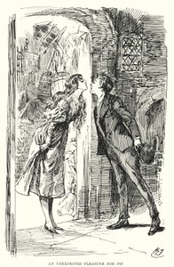 Ilustración para Grandes esperanzas de Charles Dickens de Harry Furniss