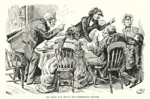 Ilustración para Grandes esperanzas de Charles Dickens de Harry Furniss