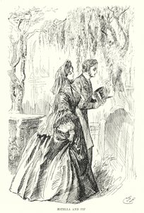 Ilustración para Grandes esperanzas de Charles Dickens de Harry Furniss