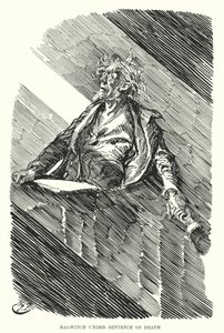 Ilustración para Grandes Esperanzas de Charles Dickens