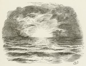 Ilustración para Sylvie y Bruno de Lewis Carroll de Harry Furniss