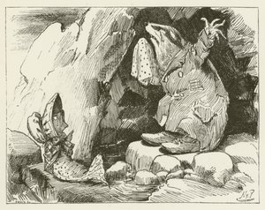 Ilustración para Sylvie y Bruno de Lewis Carroll