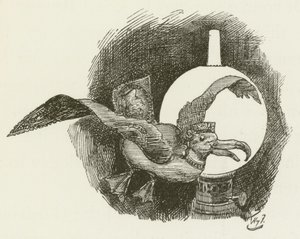 Ilustración para Sylvie y Bruno de Lewis Carroll de Harry Furniss