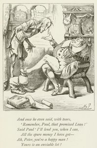 Ilustración para Sylvie y Bruno de Lewis Carroll