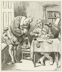 Ilustración para Sylvie y Bruno de Lewis Carroll de Harry Furniss