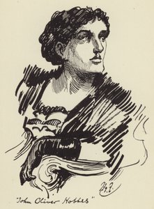 John Oliver Hobbes de Harry Furniss