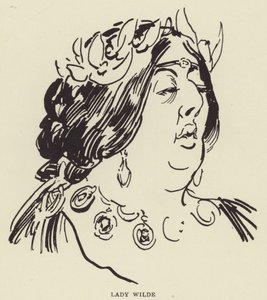 Lady Wilde de Harry Furniss