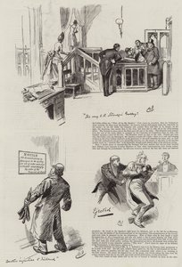 Vida en el Parlamento, Extraños en la Casa de Harry Furniss
