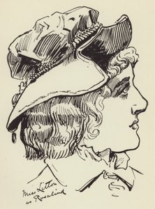 Srta. Litton como Rosalind de Harry Furniss