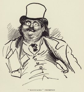 Moonfaced Thompson de Harry Furniss