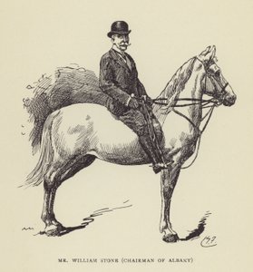 Mr William Stone, Presidente de Albany de Harry Furniss