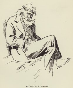 El Muy Honorable W E Forster de Harry Furniss