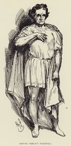 Despedida de Samuel Phelps de Harry Furniss