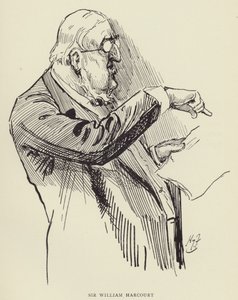 Sir William Harcourt de Harry Furniss