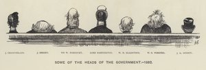 Algunas de las Cabezas del Gobierno de Harry Furniss