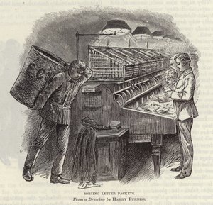 Clasificación de paquetes de cartas de Harry Furniss