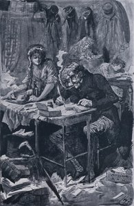 El escritor de cartas de mendicidad de Harry Furniss