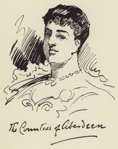 La Condesa de Aberdeen de Harry Furniss