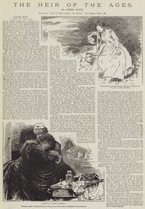 El heredero de las edades, por James Payn de Harry Furniss