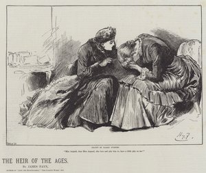 El heredero de las edades, por James Payn de Harry Furniss