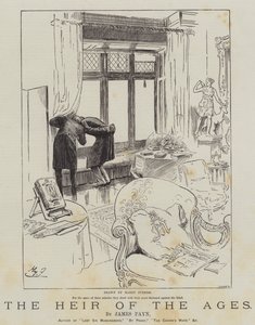 El heredero de las edades, por James Payn de Harry Furniss