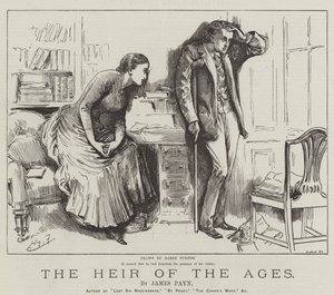 El heredero de las edades, por James Payn de Harry Furniss