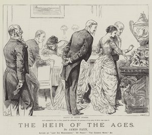 El heredero de las edades, por James Payn de Harry Furniss