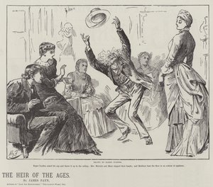 El heredero de las edades, por James Payn de Harry Furniss