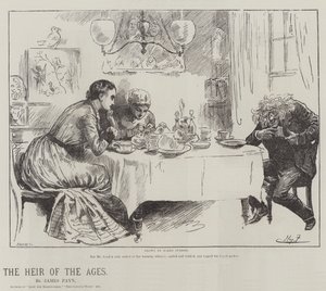El heredero de las edades, por James Payn de Harry Furniss