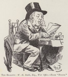 La realidad, W H Smith, Esquire, Oficina de Guerra de Harry Furniss