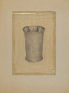 Vaso de peltre de Harry Goodman
