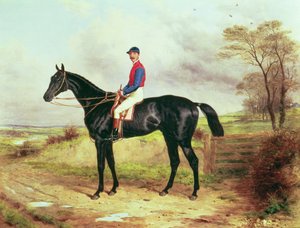 El Cordero de Earl Poulett, ganador del Gran Nacional, con el Sr. George Ede de Harry Hall