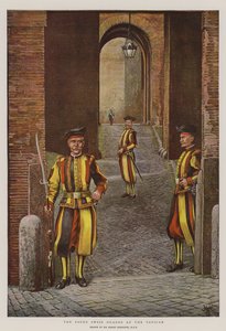 Los Guardias Suizos del Papa en el Vaticano