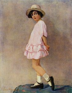 "¿Estaré bien?" - niña preparándose para salir