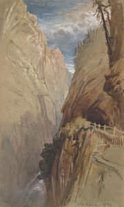 Via Mala, Suiza, 1854 de Harry John Johnson