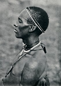 Un Hima de Mpororo, África Ecuatorial, al oeste del Victoria Nyanza, 1912 de Harry Johnston