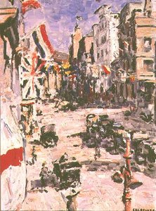 Visita real, calle St. George, Ciudad del Cabo de Harry Stratford Caldecott