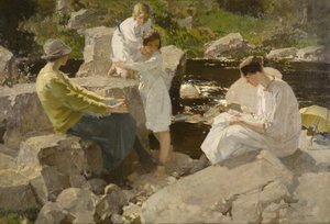 Vacaciones, c.1920 de Harry Watson