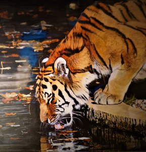 Tigre de HaskellArt