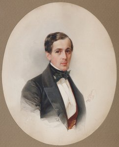 Retrato de Fyodor Nikolayevich Chelishchev 1811-1881, 1851