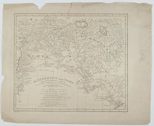 El Éufrates y el Tigris del Atlas de D