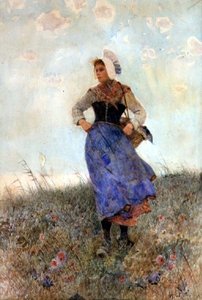 Pescadora bretona de Hector Caffieri