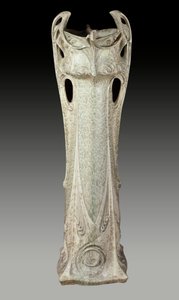 Art Nouveau: Jardinera alrededor de 1902-1903 hecha por Hector Guimard, siglo XX. Sèvres, Museo Nacional de Cerámica de Hector Guimard