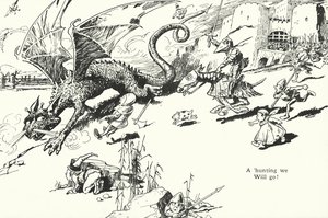 Un ejemplo de Mirth de Maybank (litografía) de Hector Thomas Maybank Webb