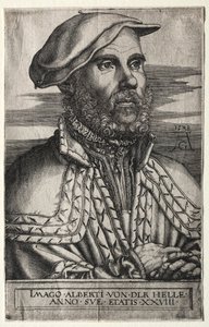 Albert van der Helle, 1538 de Heinrich Aldegrever